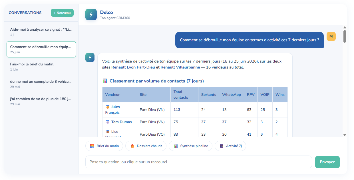 Delco, l'agent IA de One Data